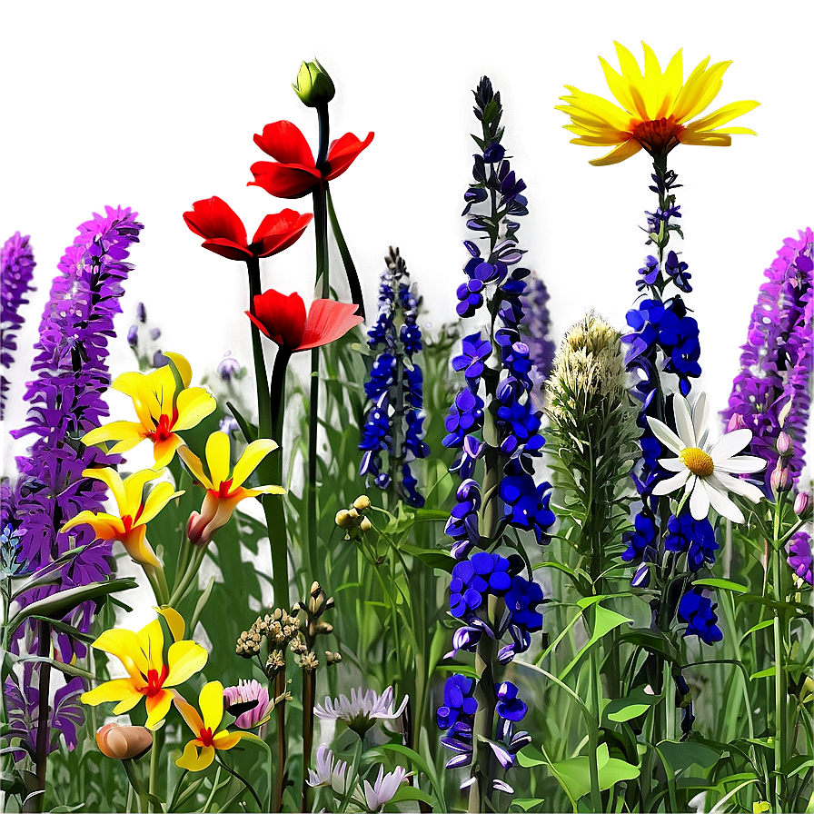 Whispering Wildflowers Png 06202024 PNG