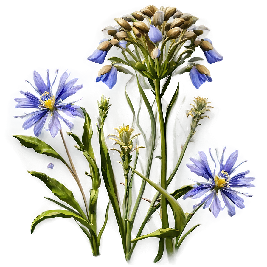 Whispering Wildflowers Png 62 PNG