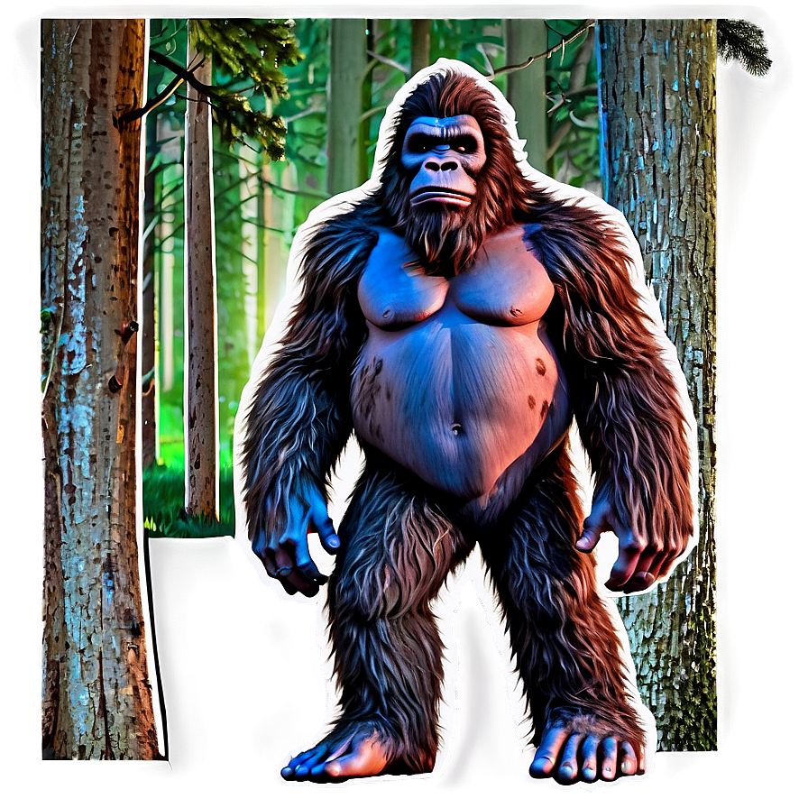 Whispering Woods Bigfoot Png Gpc PNG