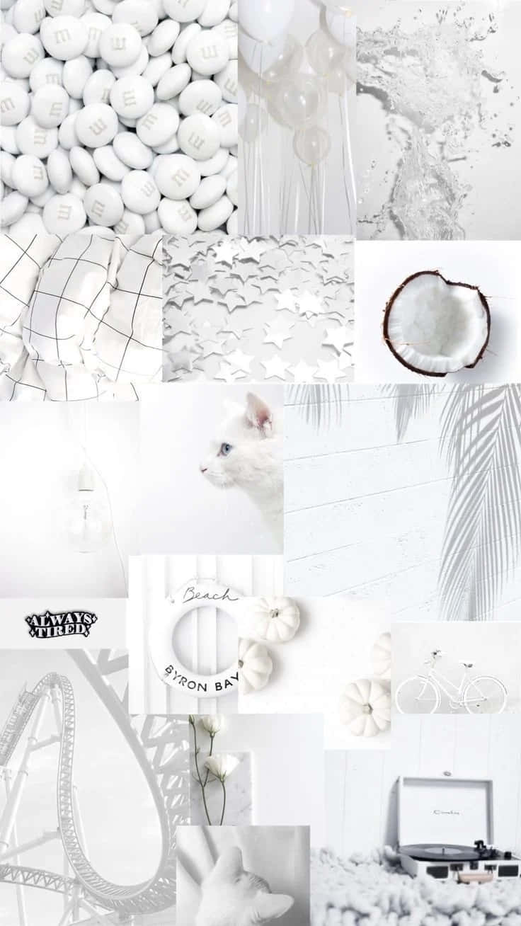Calm and Peaceful White Aesthetic