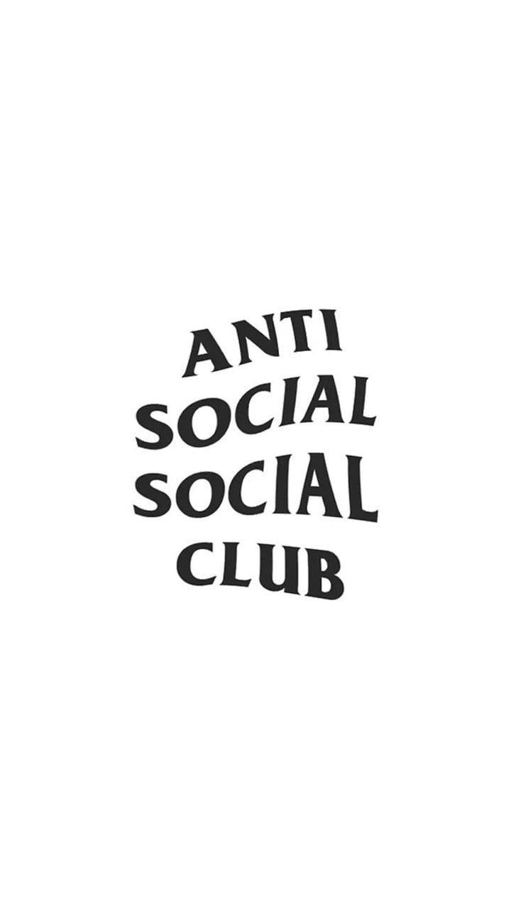 White Aesthetic Tumblr Anti Social Social Club