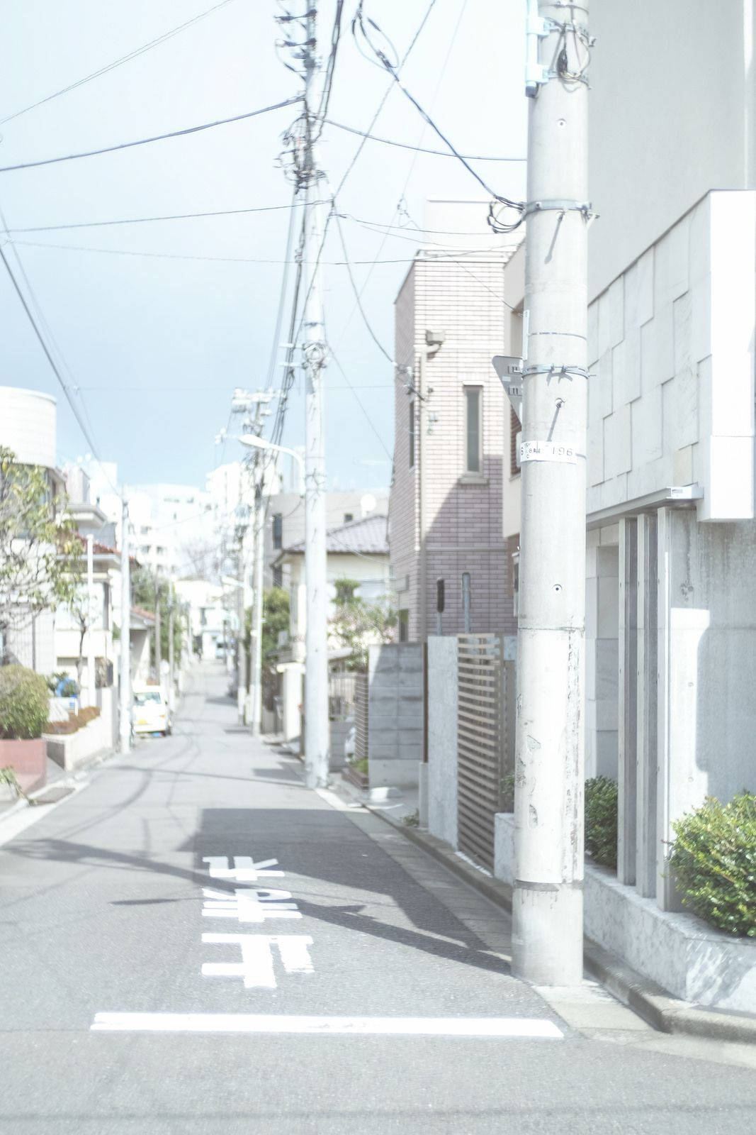 White Aesthetic Tumblr Japanese Street