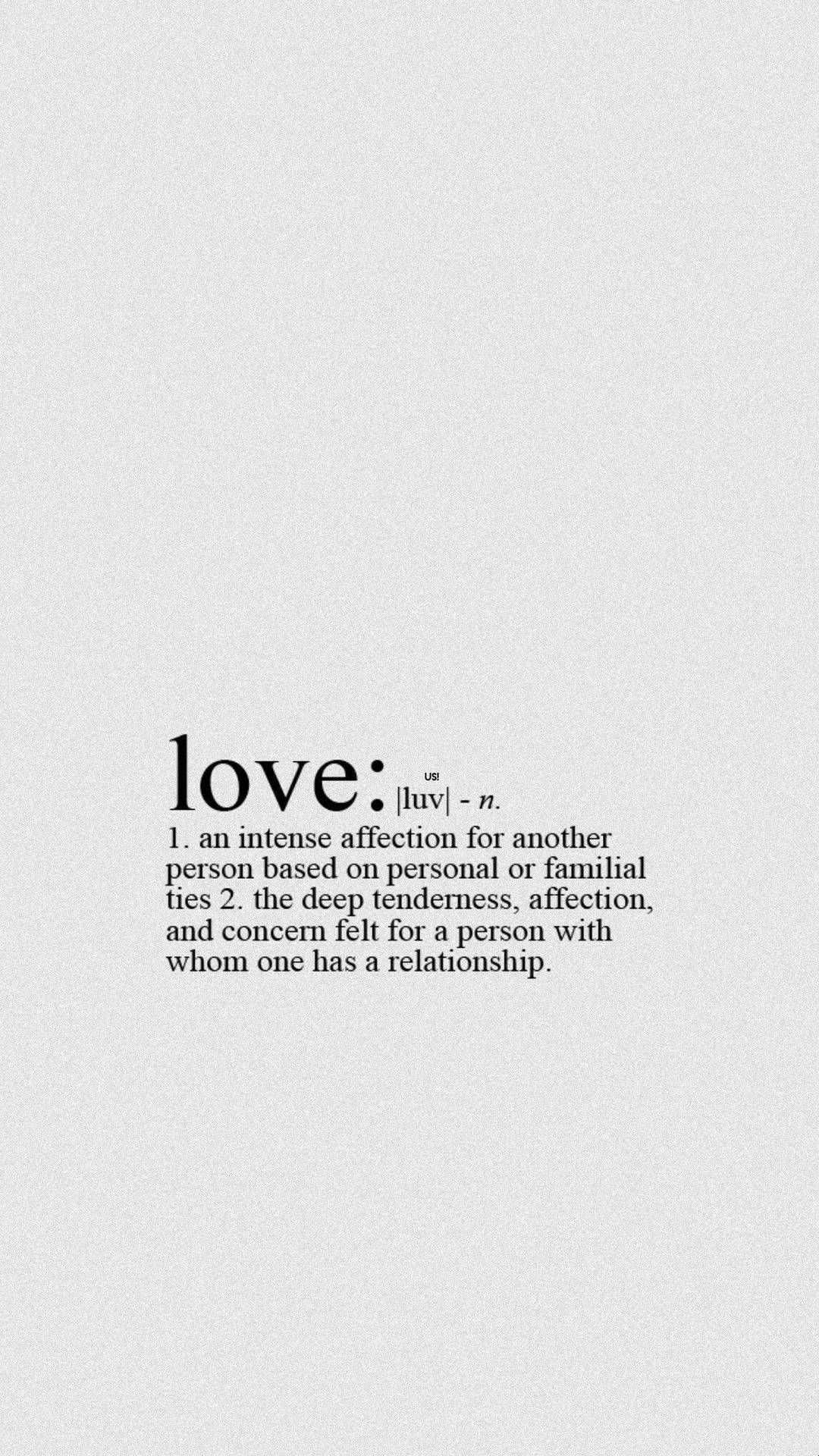 White Aesthetic Tumblr Love Definition