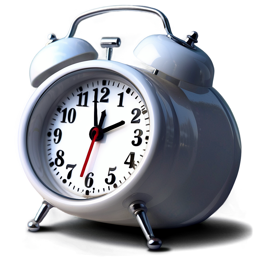 White Alarm Clock Png 81 PNG