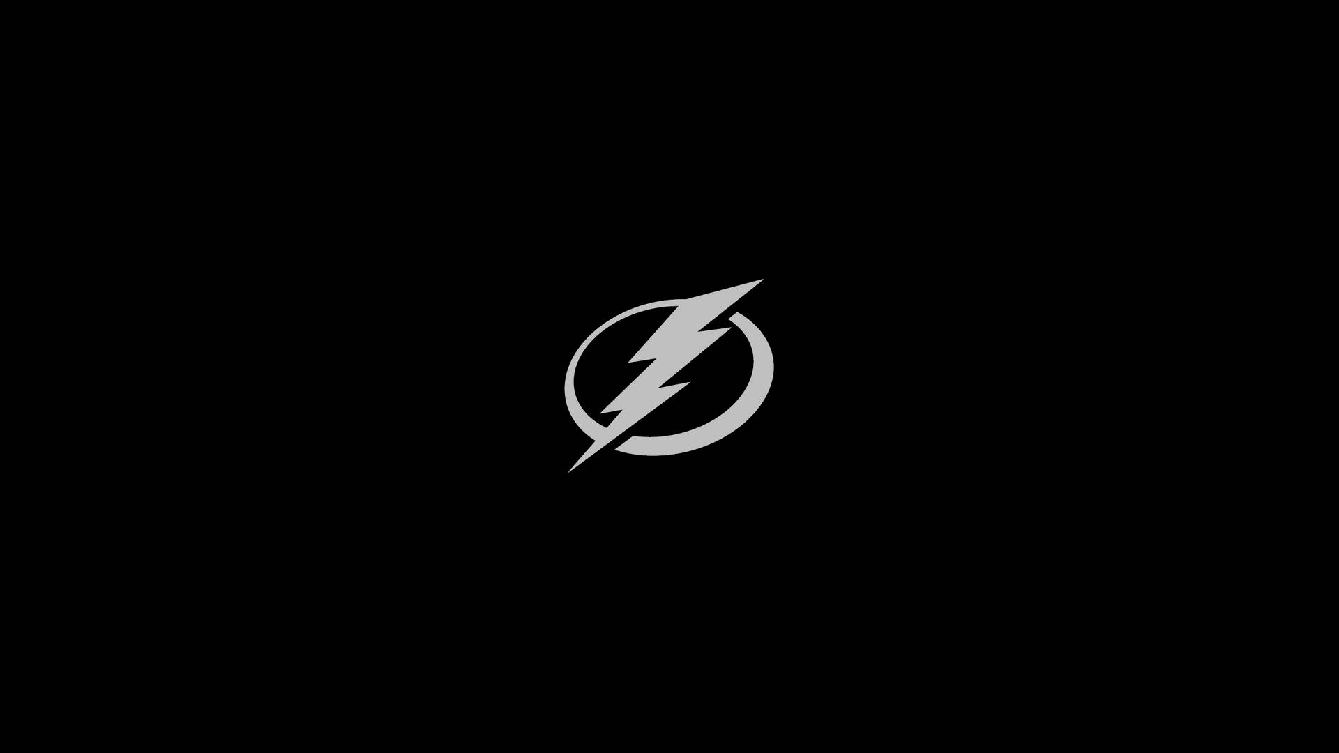 Tampabay Lightning En Blanco Y Negro. Fondo de pantalla