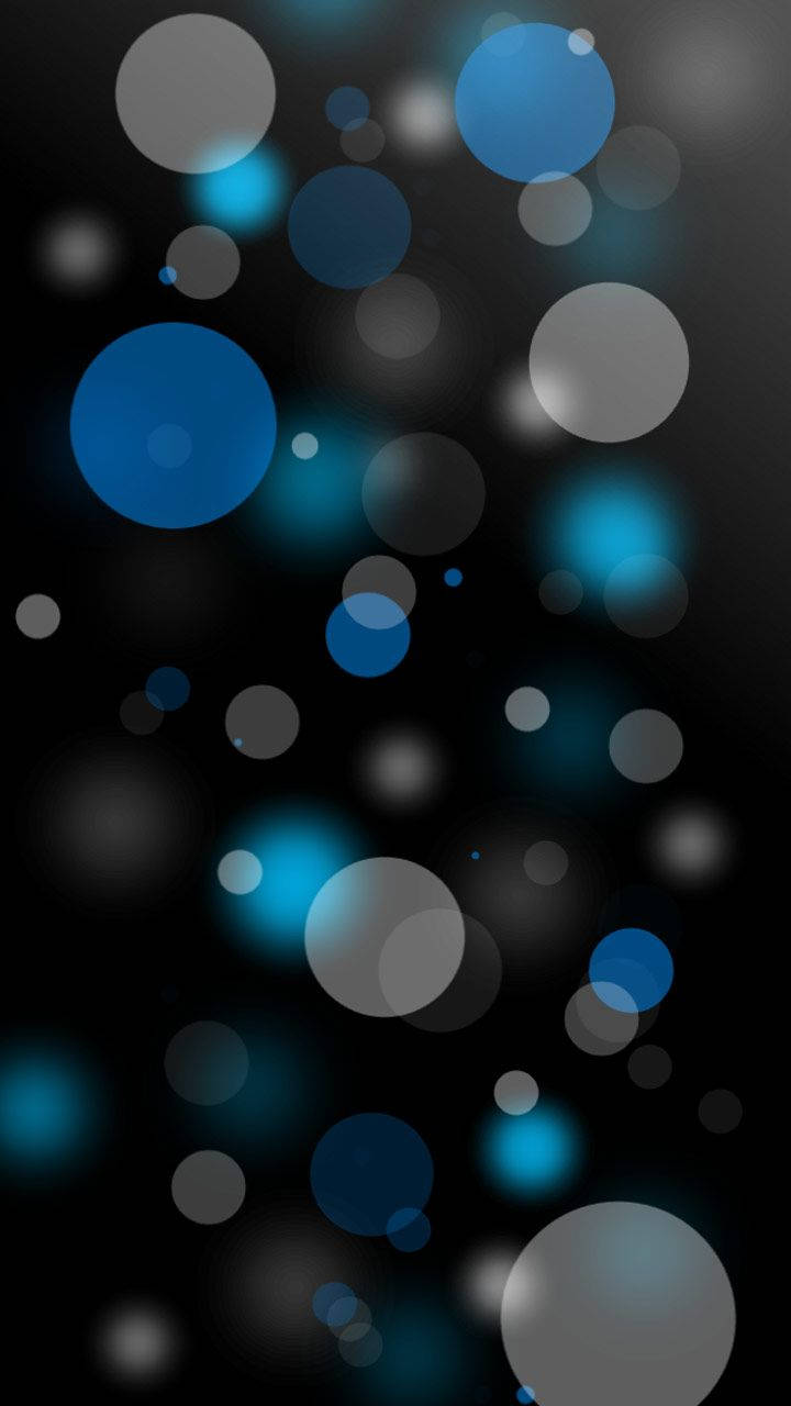 White And Blue Backscatter Orb Samsung Picture