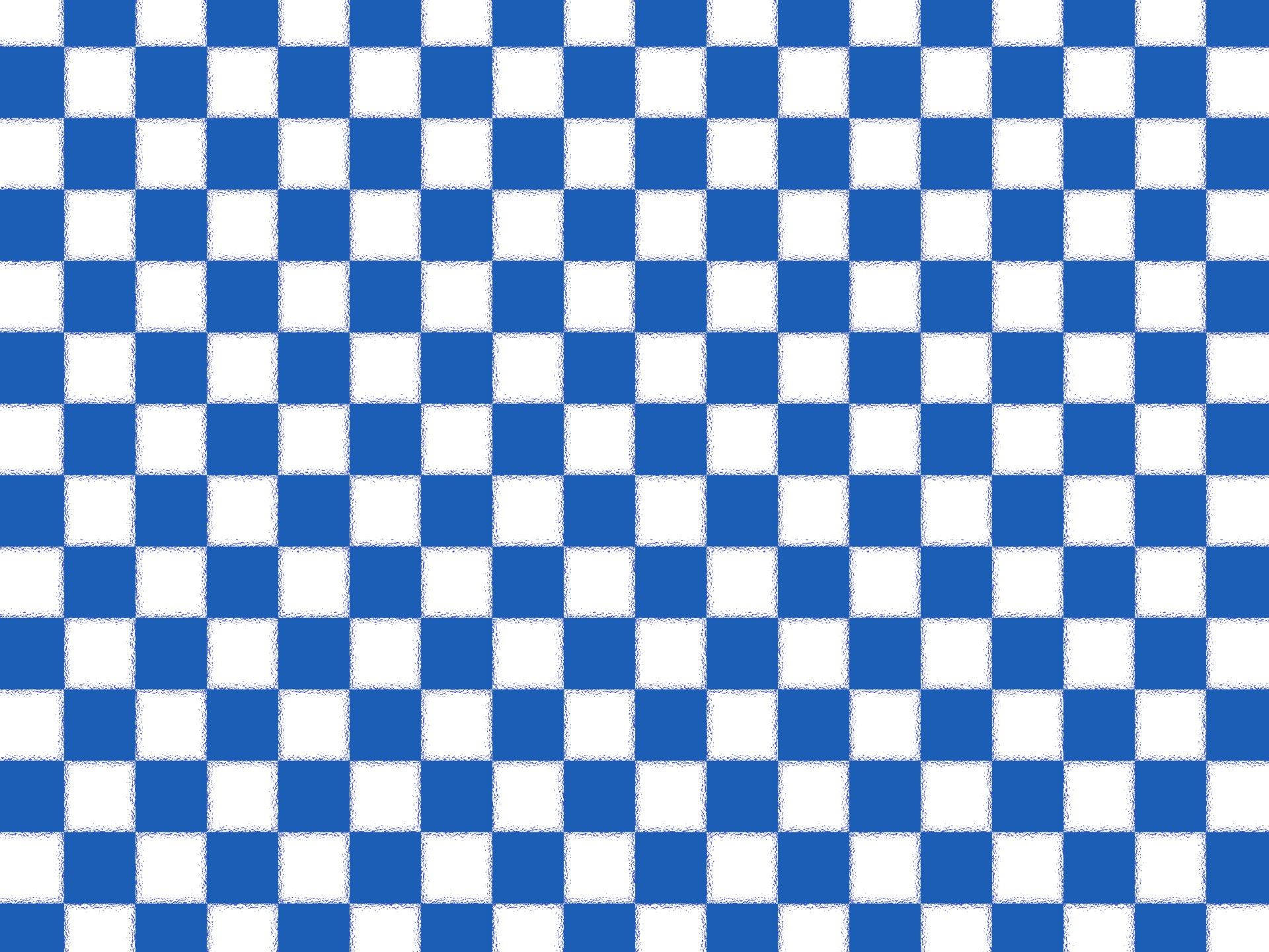 White And Blue Checkered Wallpaper