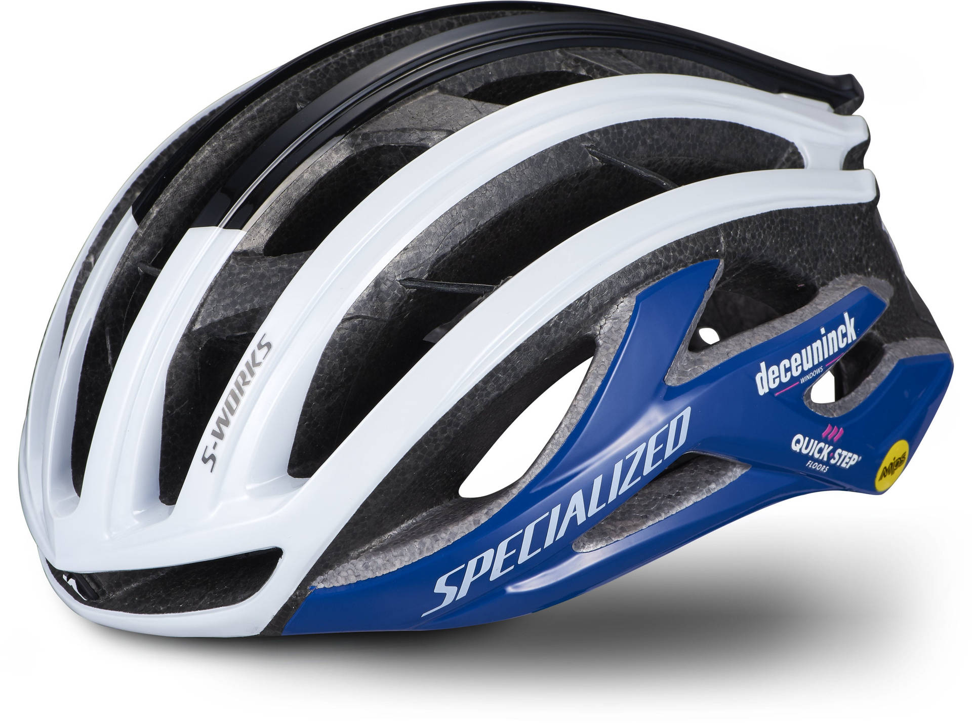 White And Blue Specialized Helmet Wallpaper