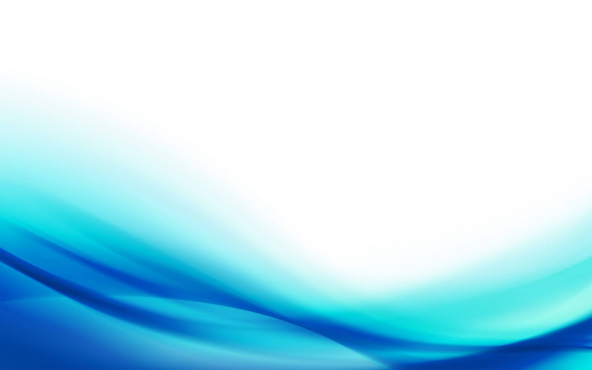 White And Blue Wavy Light Abstract