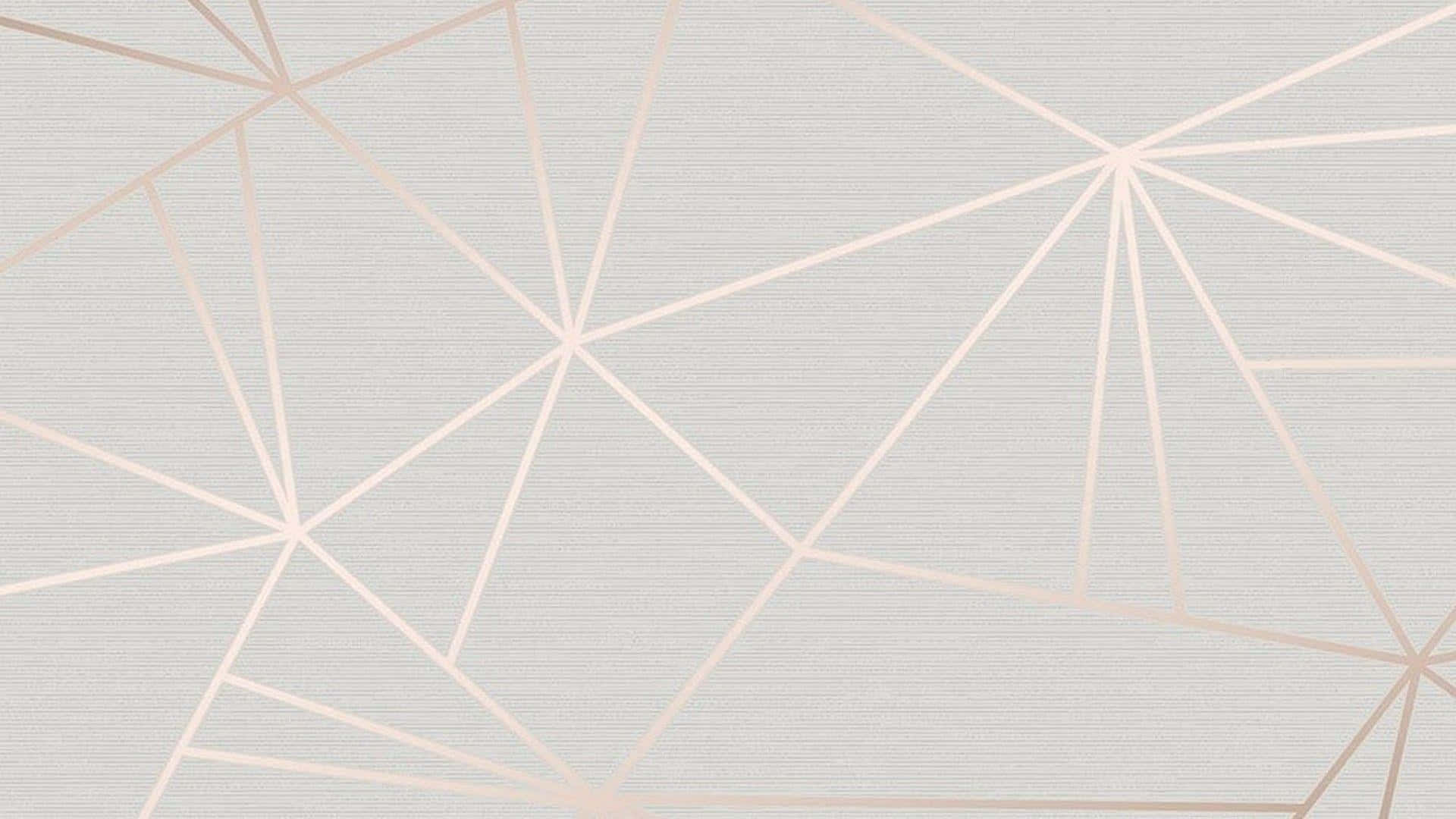 Decorative White And Gold Abstract Background