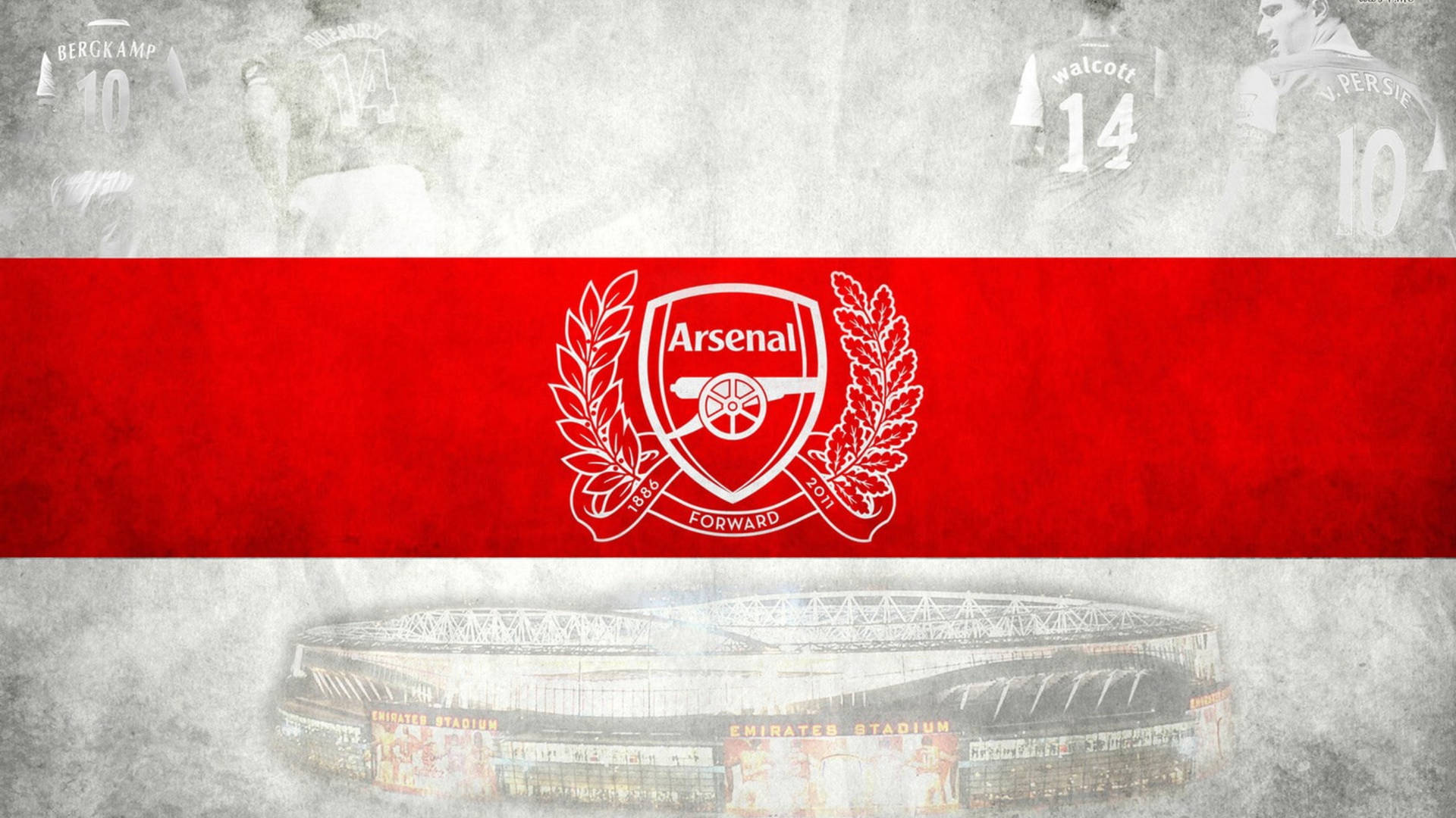 White And Red Arsenal Logo