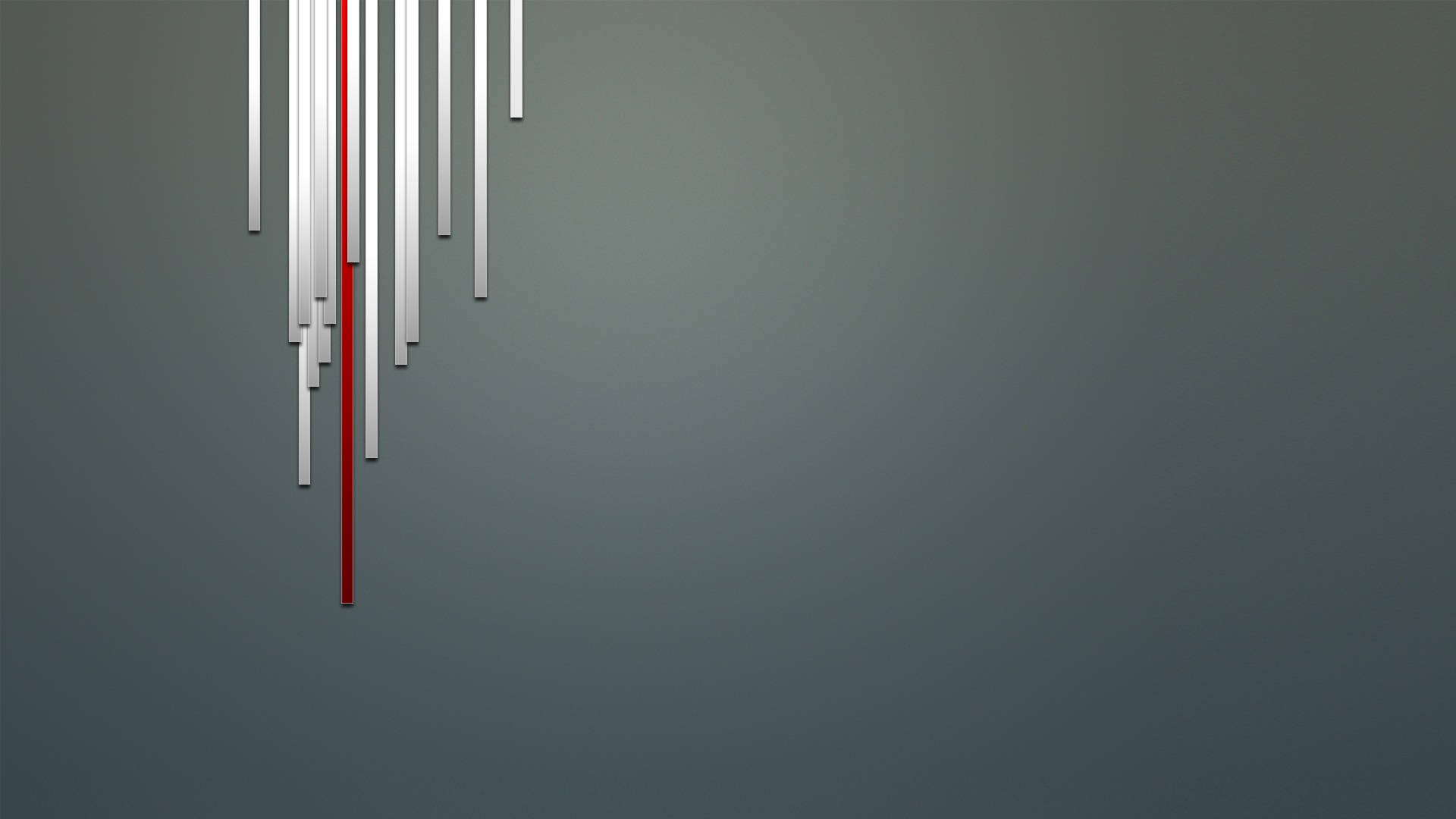 White And Red Bars Grey Background Wallpaper