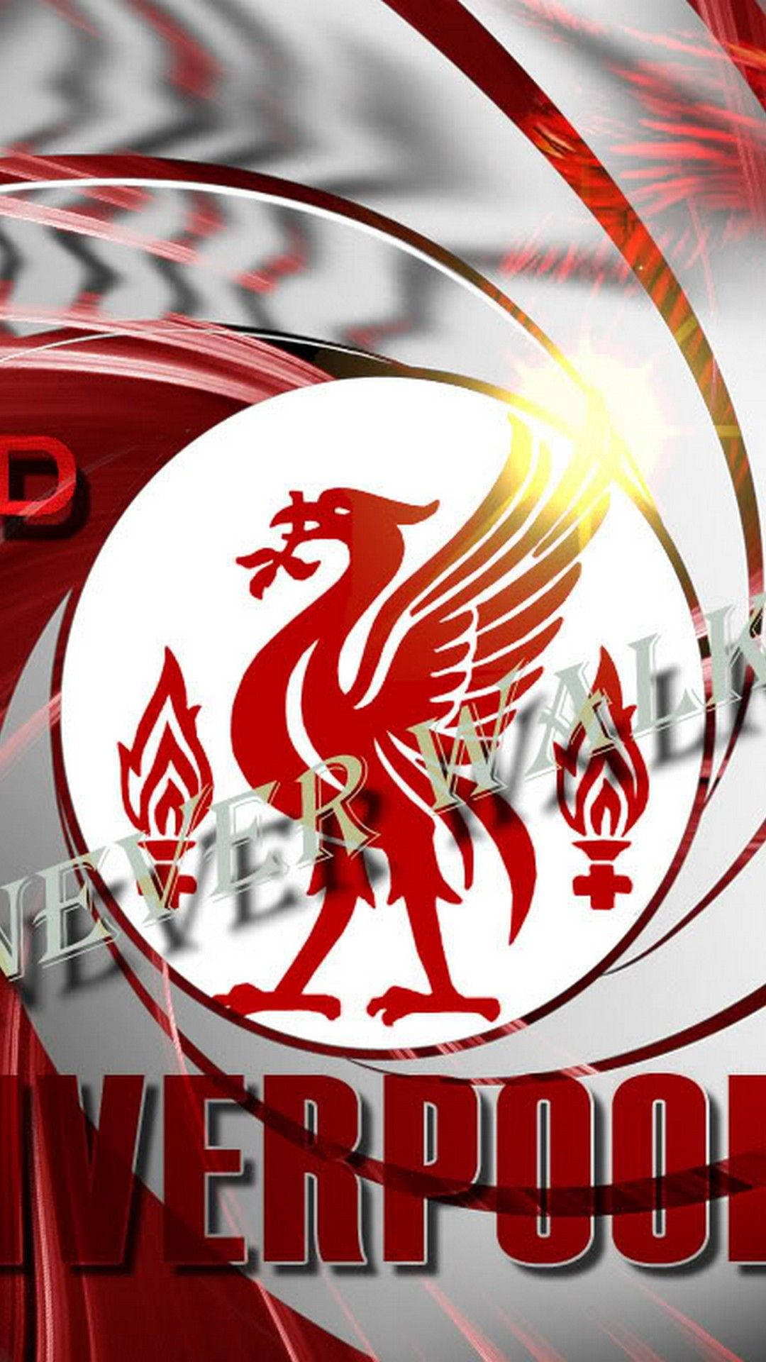 White And Red Liverpool Fc Art