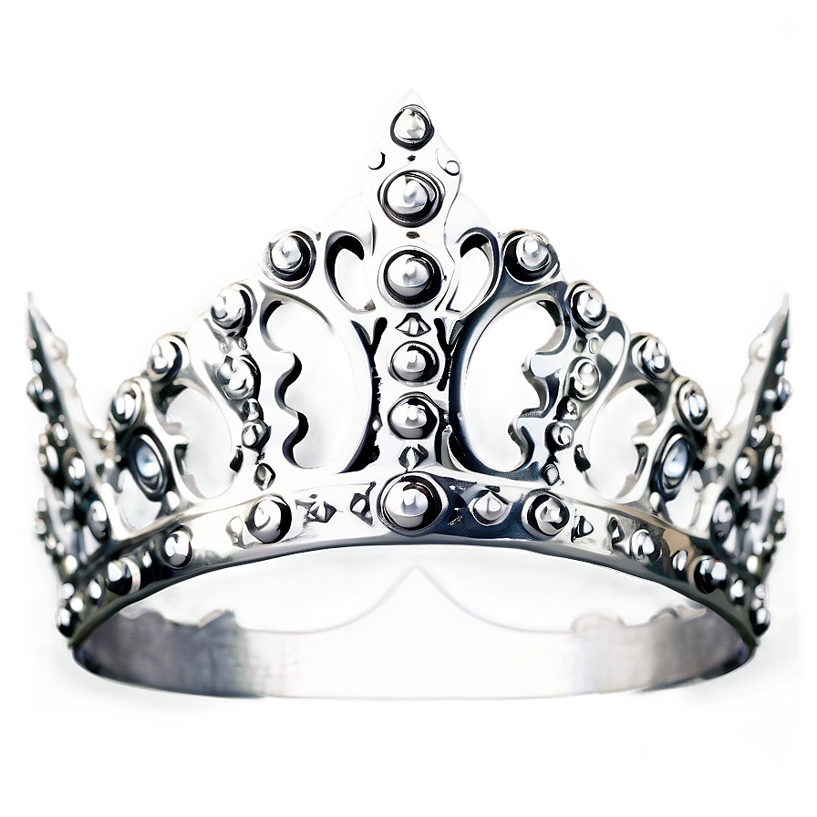 White And Silver Crown Png Kpu PNG