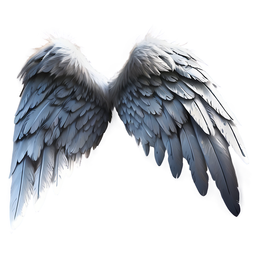 Download White Angel Wings Image Png Rbn | Wallpapers.com