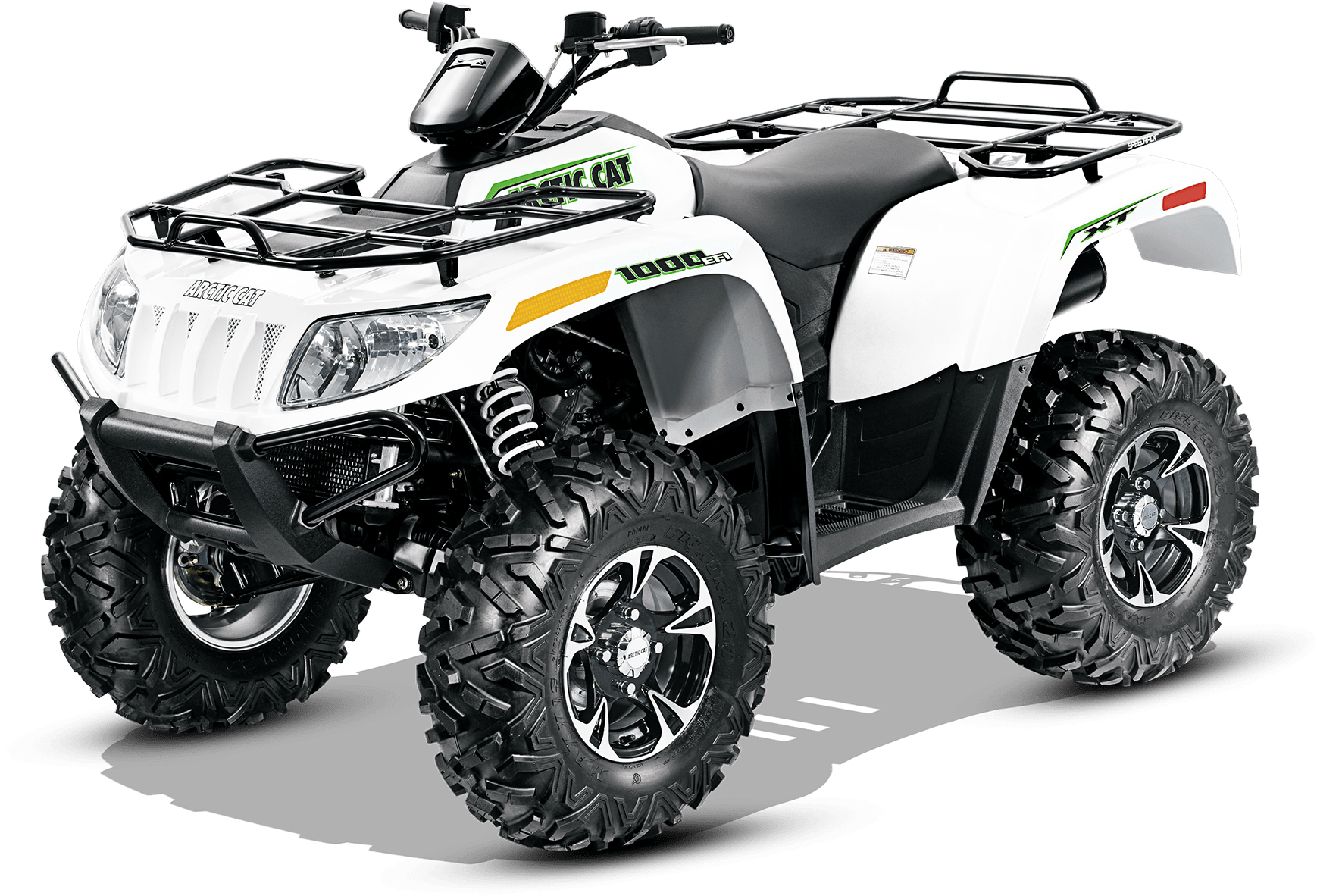 White Arctic Cat A T V PNG