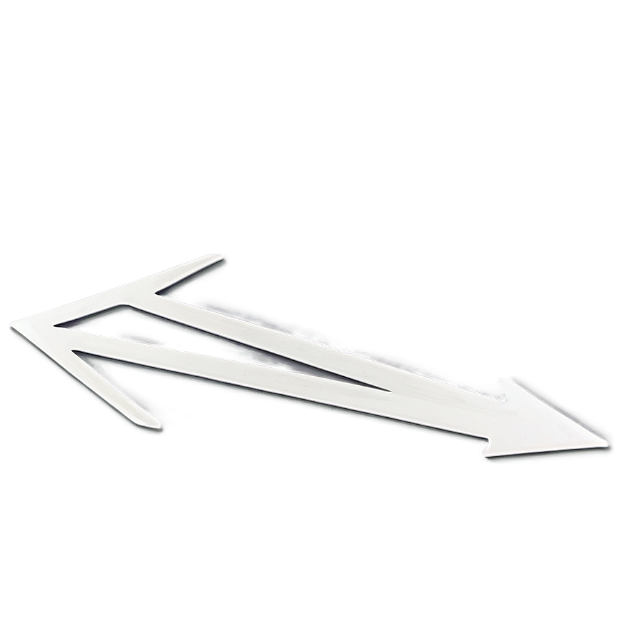 White Arrow For Apps Png Xvl PNG