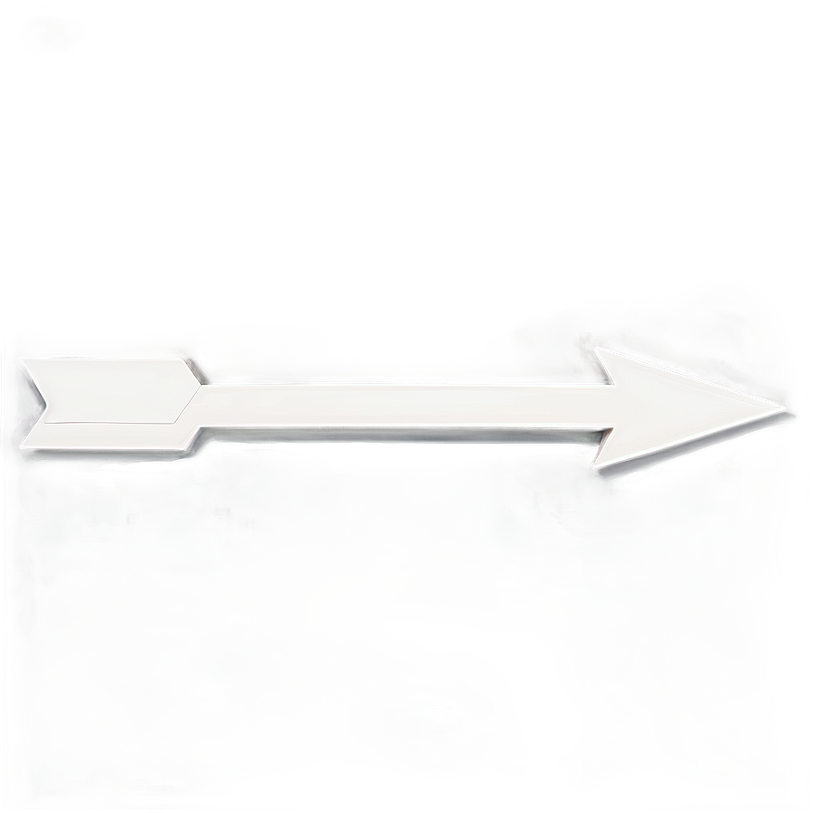 White Arrow For Web Png 05042024 PNG