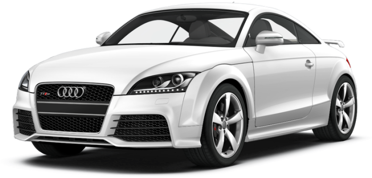 White Audi T T Coupe PNG