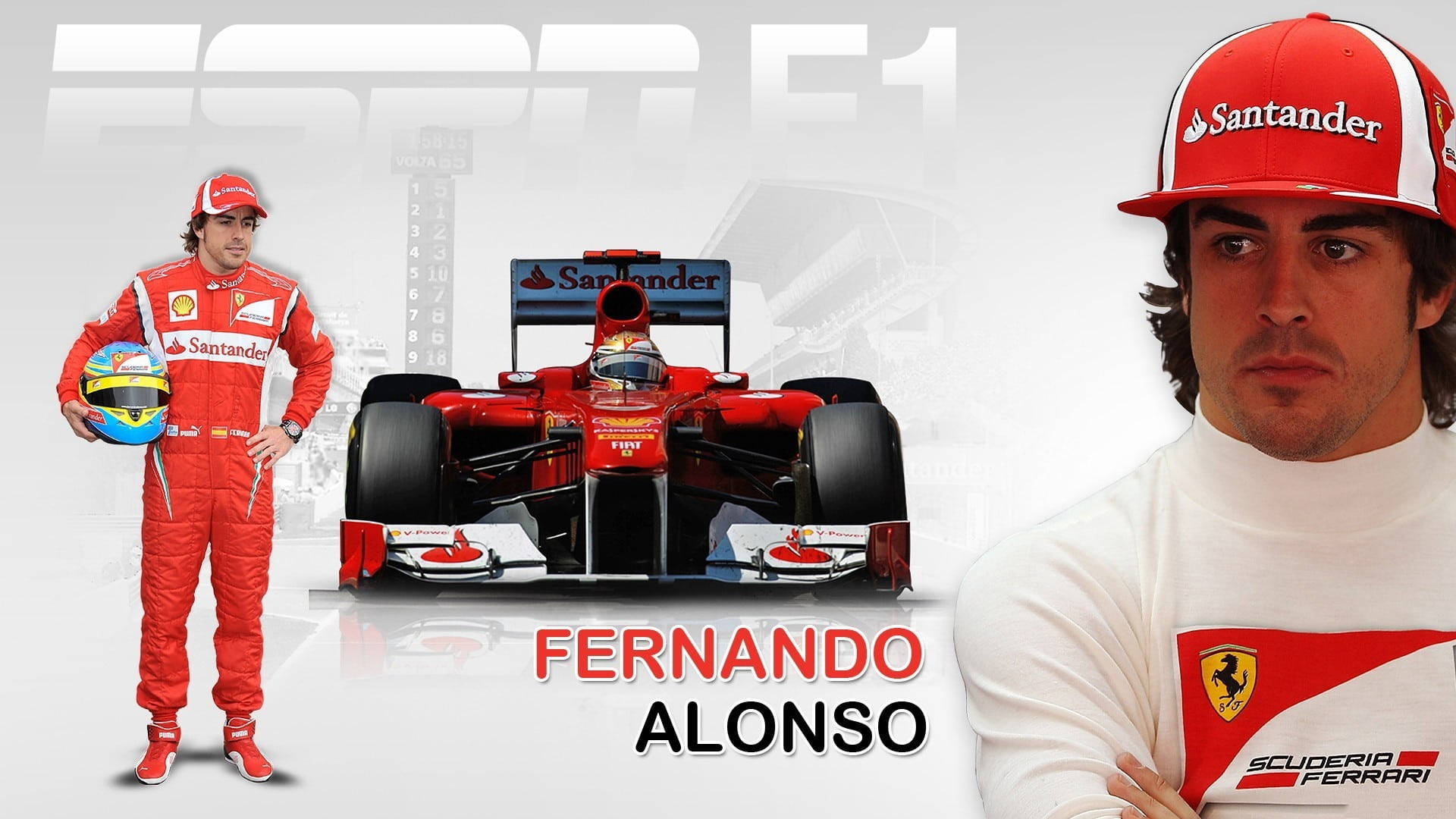 White Background Fernando Alonso Wallpaper
