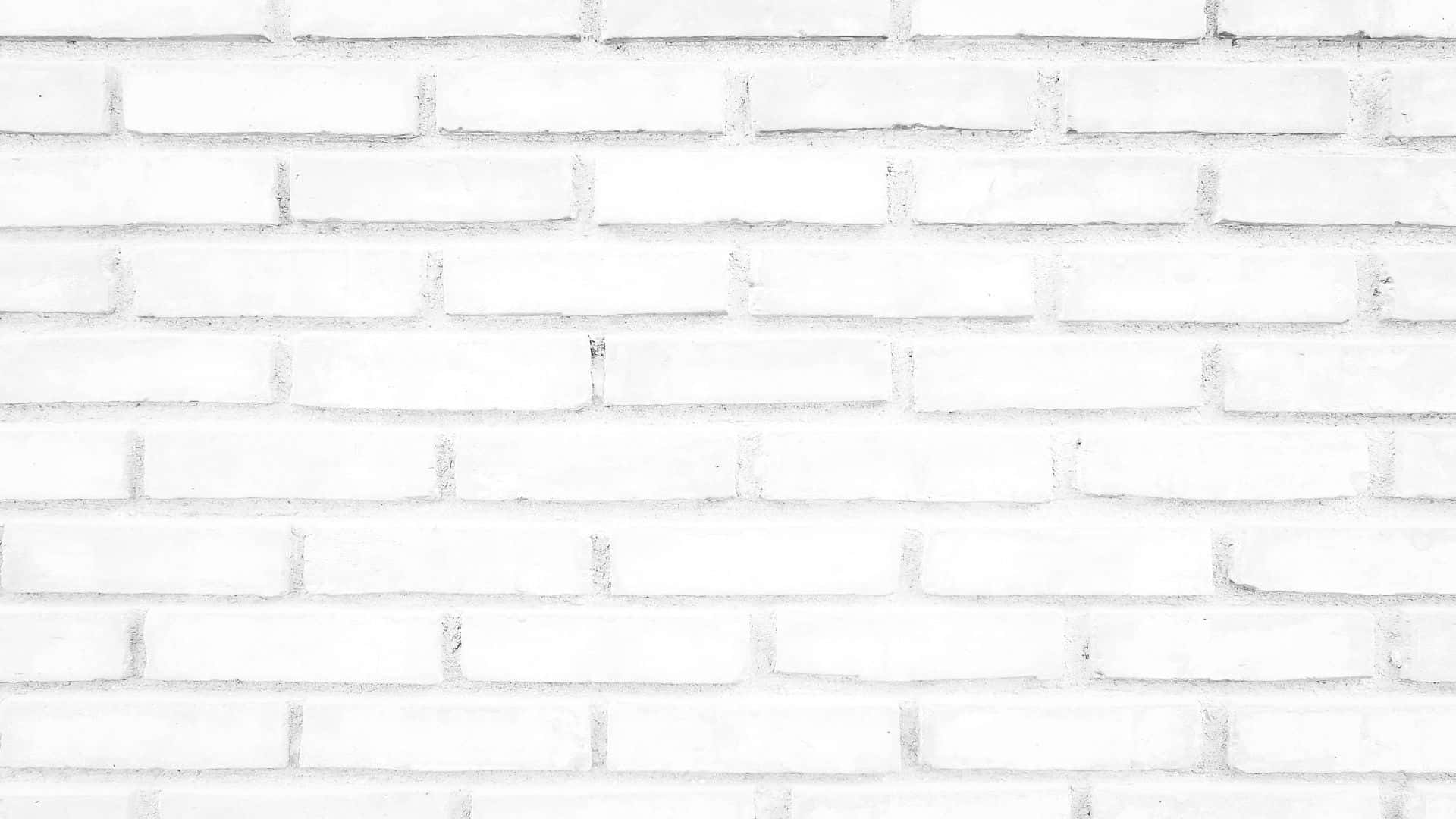 White Brick Wall Background Photo