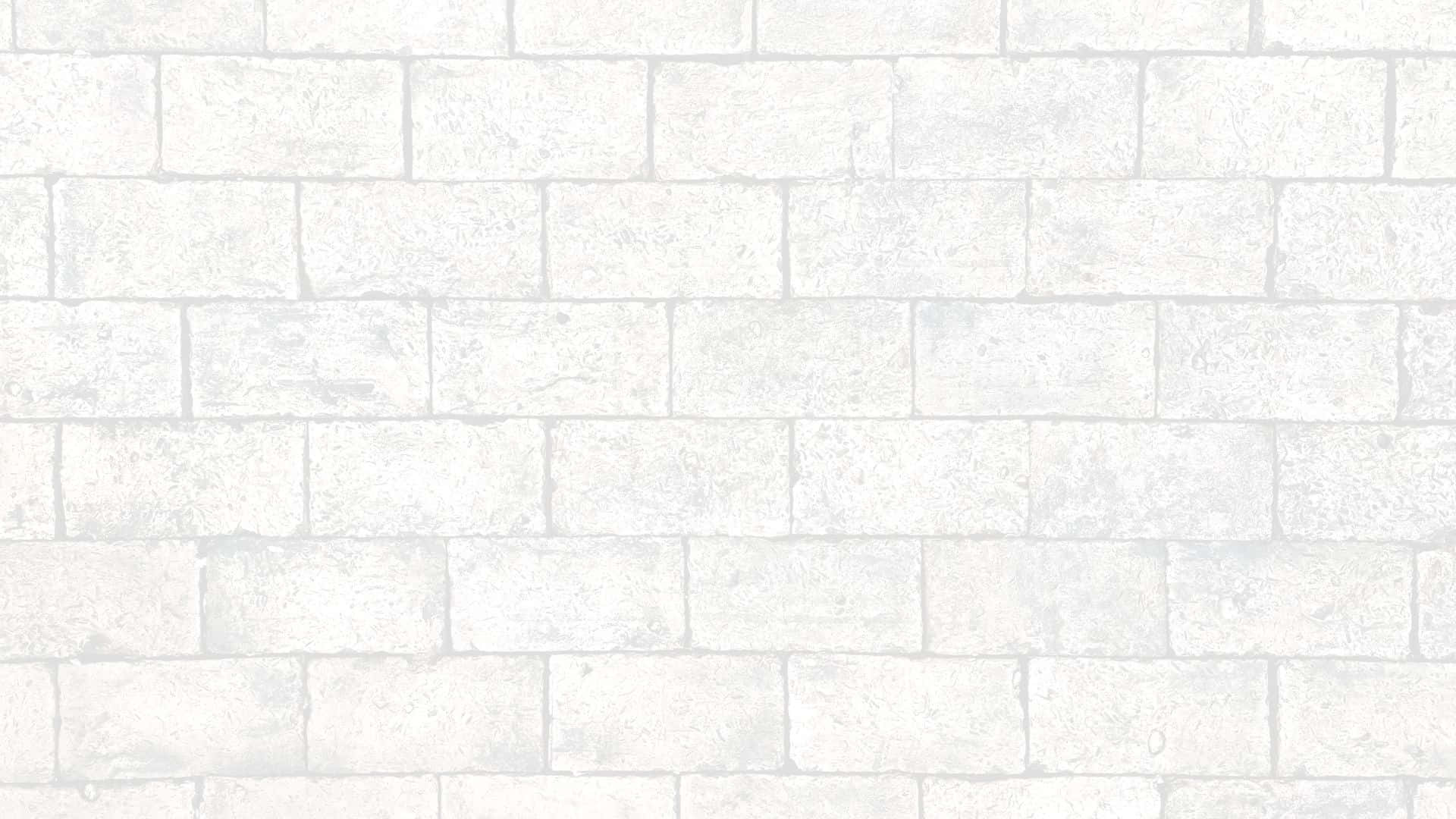 A White Brick Wall Background