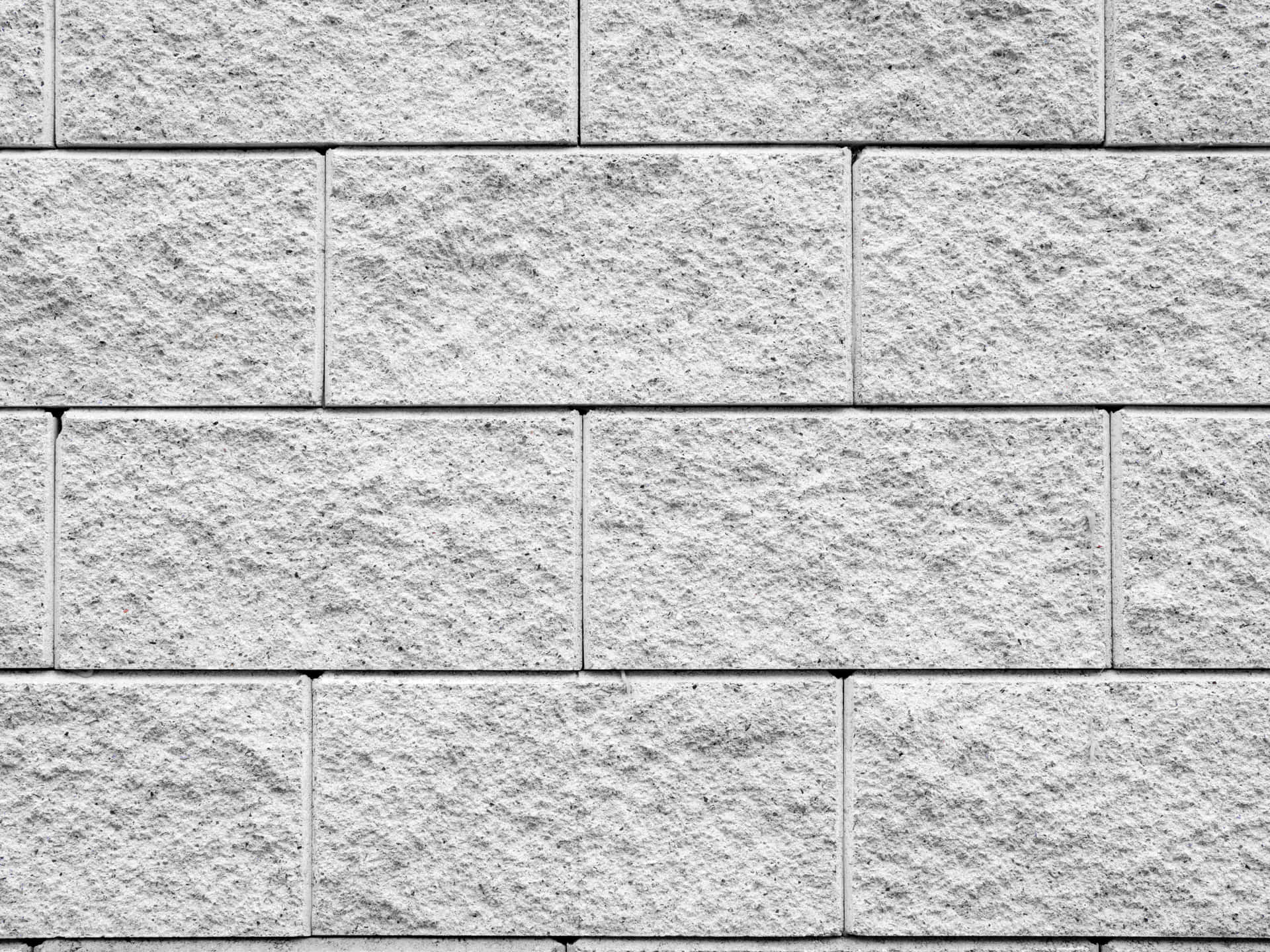 A White Wall With White Bricks