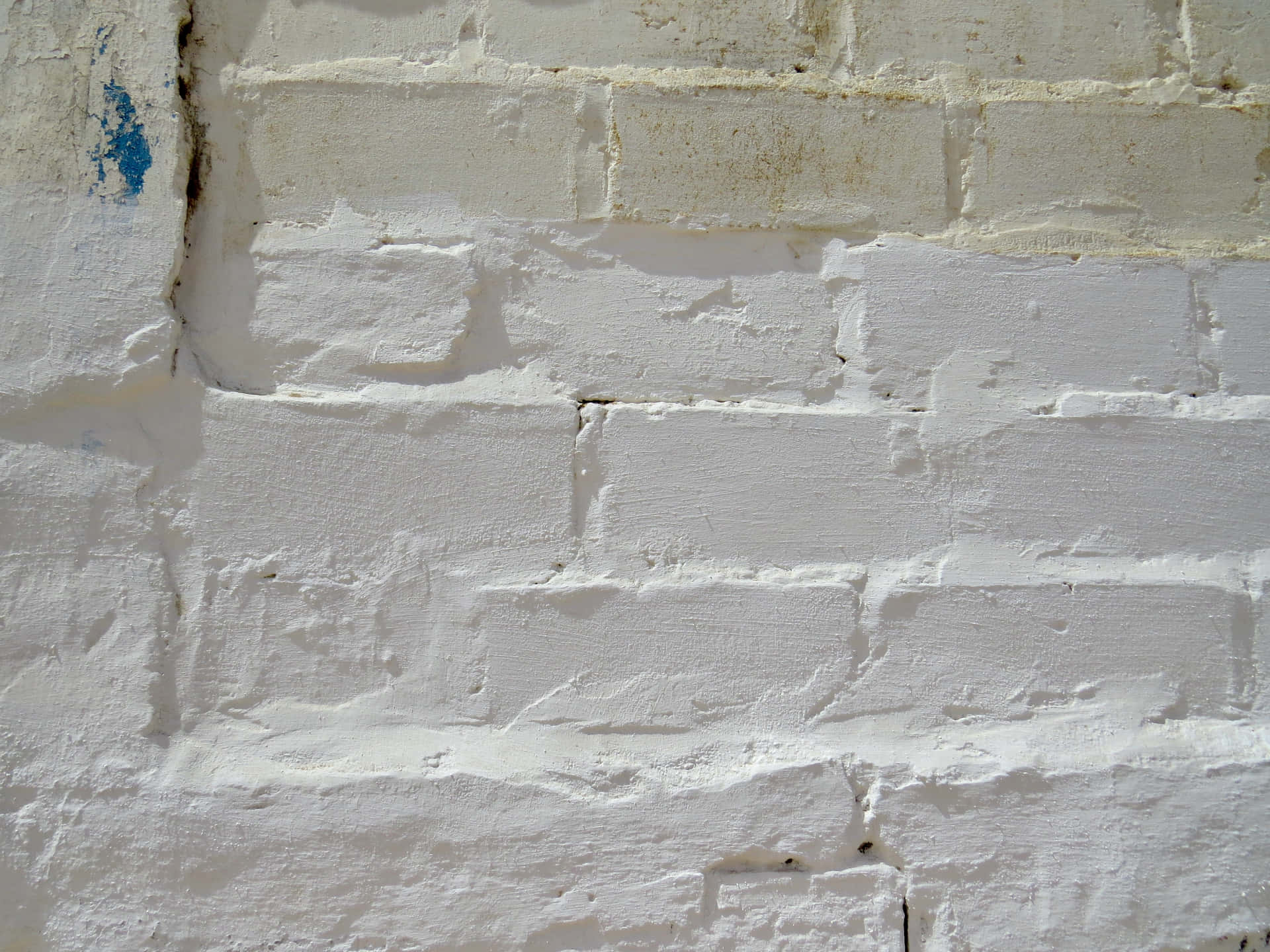 Old White Brick Wall