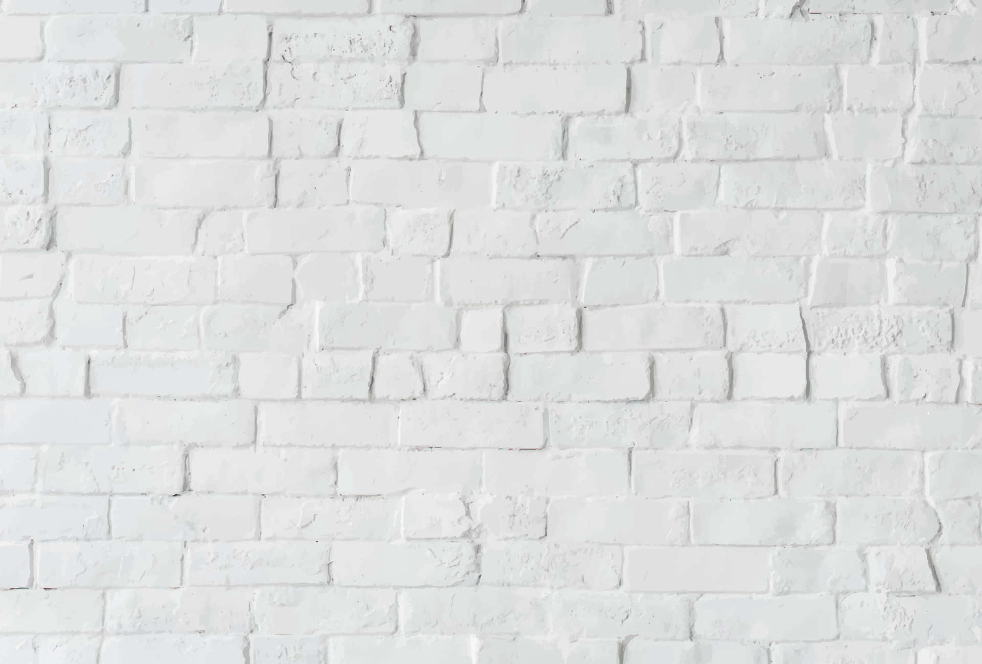 Abstract White Brick Wall Pattern