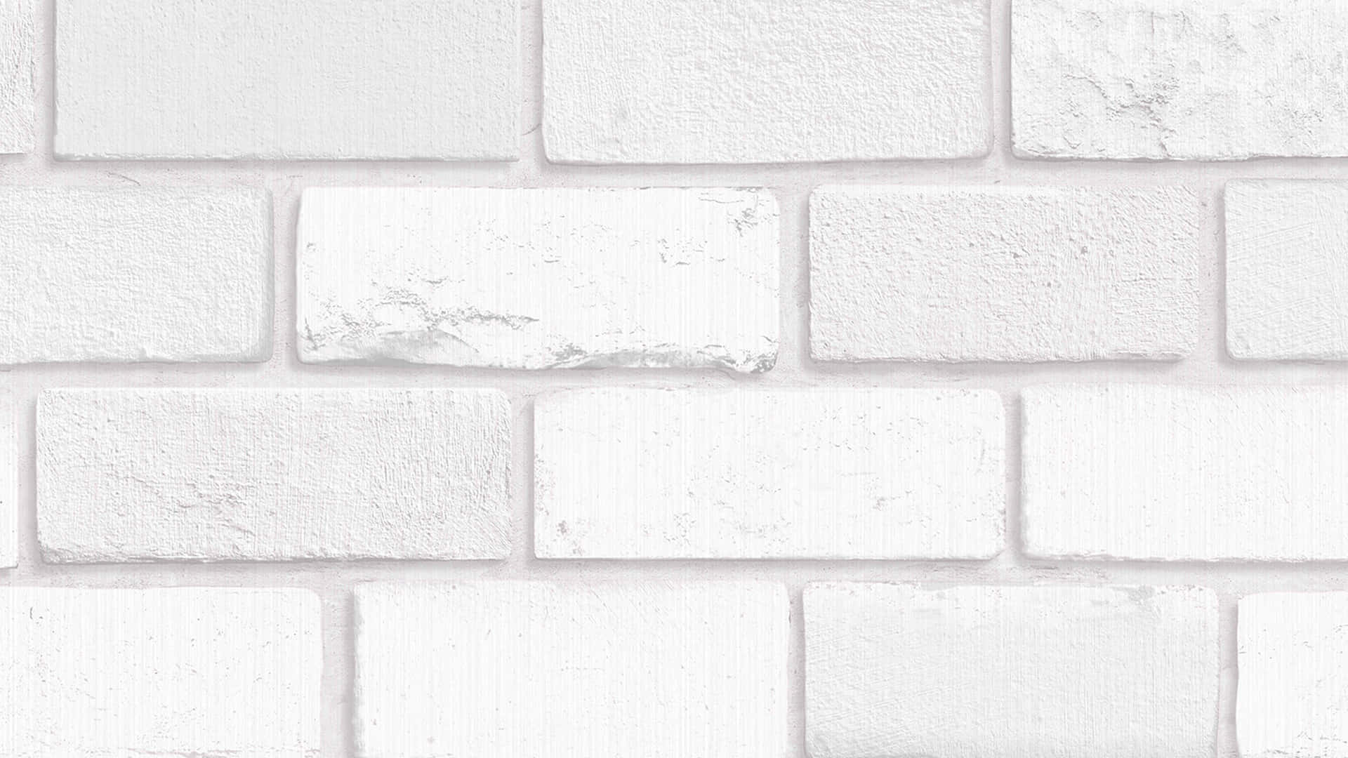 "An Inviting White Brick Wall"