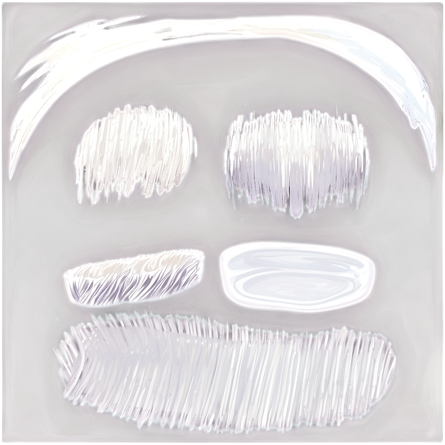 White Brush Stroke For Overlays Png Iuq PNG