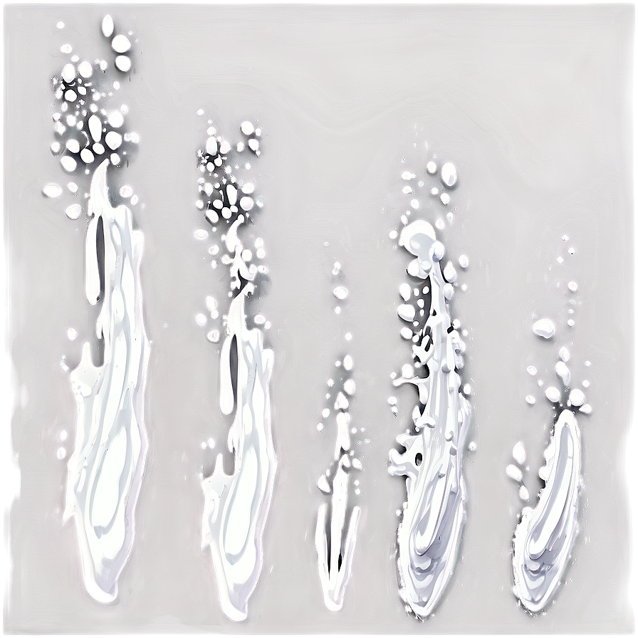White Brush Stroke Splash Png 06262024 PNG