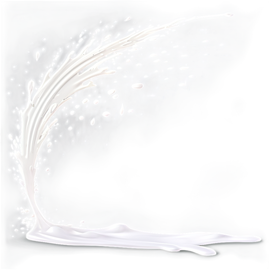 White Brush Stroke Splash Png 29 PNG