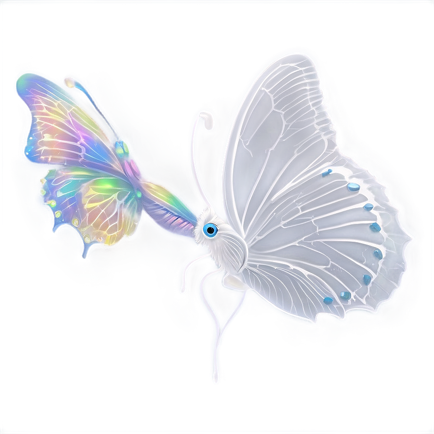 Download White Butterfly With Transparent Background Png Rmq ...