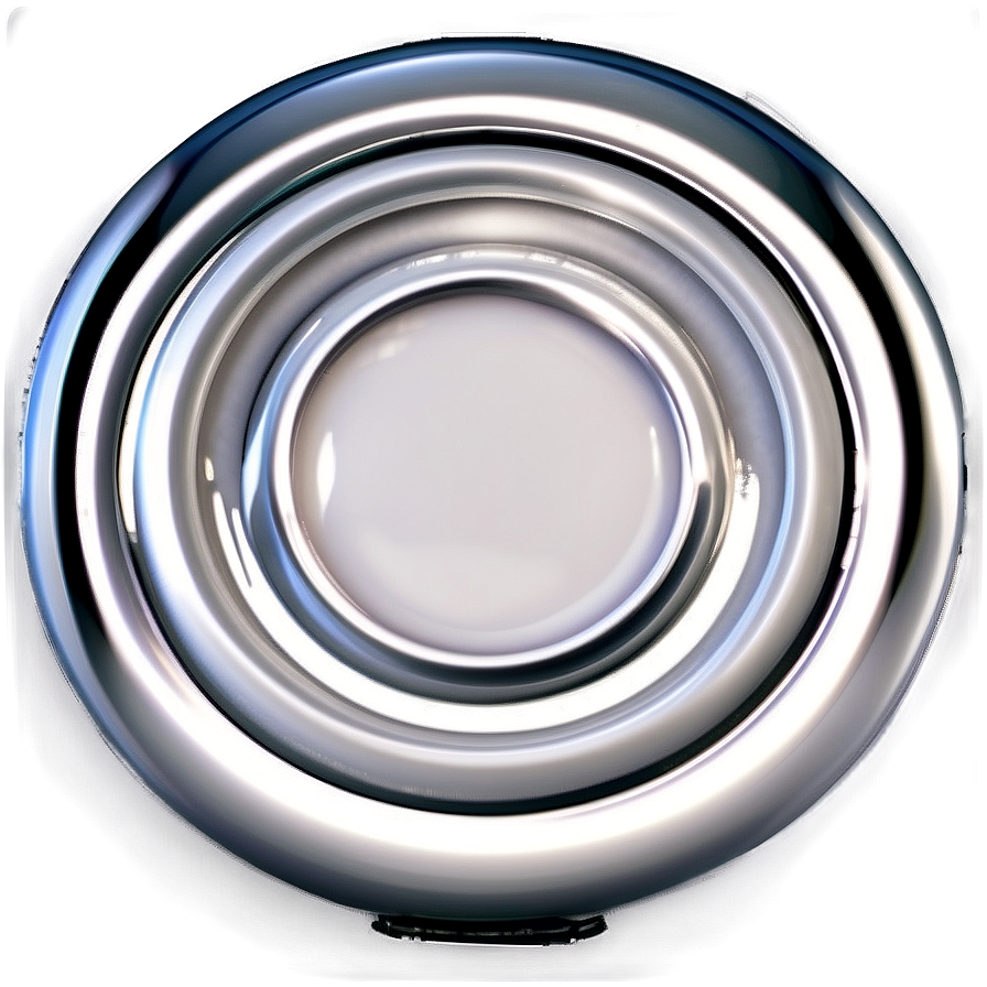White Button For Decoration Png 06272024 PNG