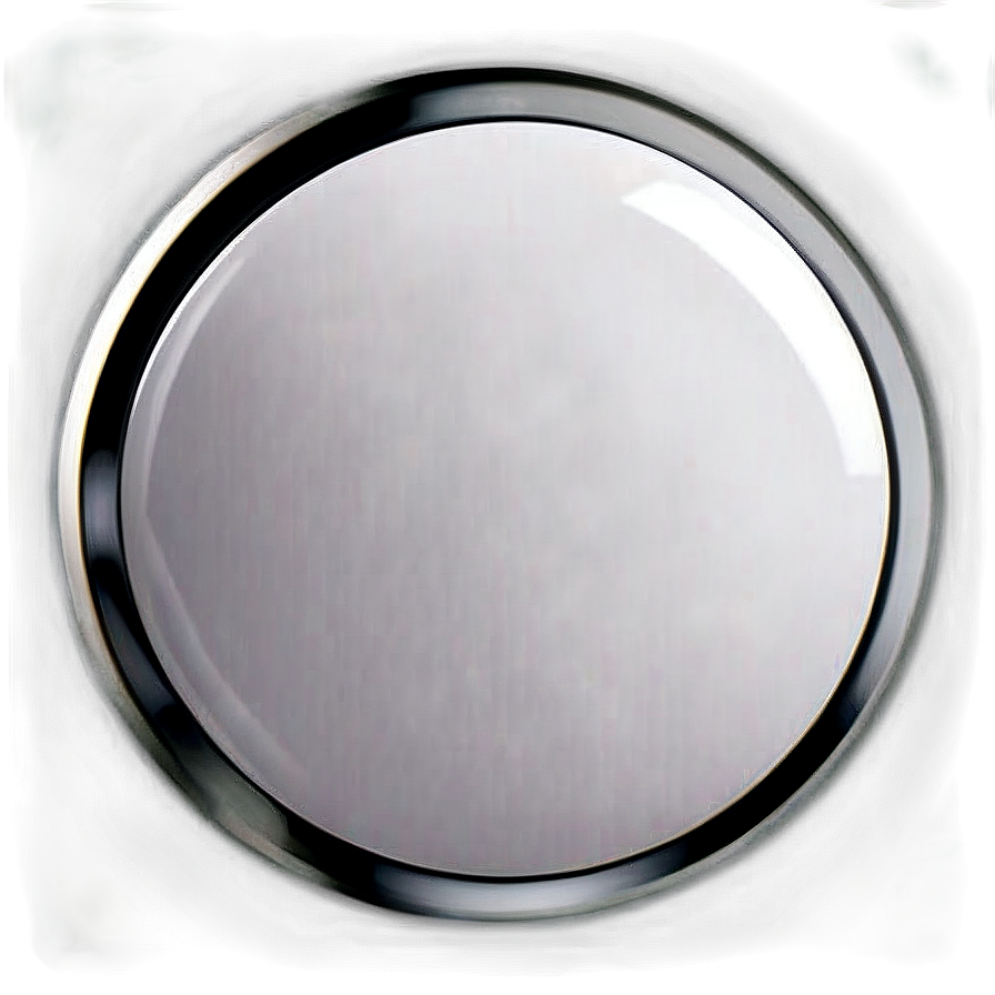White Button For Download Png 06272024 PNG