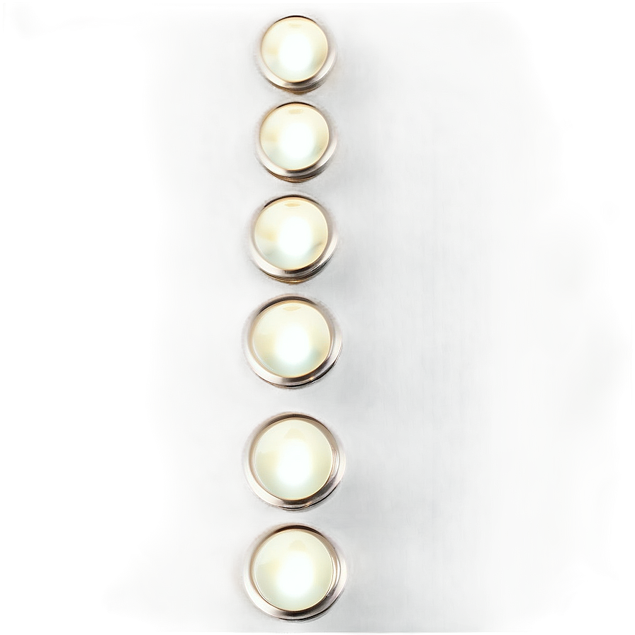 White Button With Lighting Effect Png 91 PNG