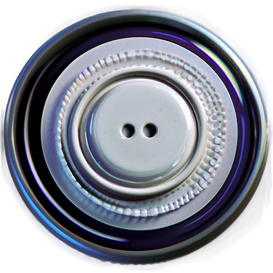 White Button With Shadow Png Nbn PNG