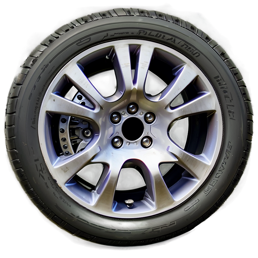 White Car Wheel Png 38 PNG