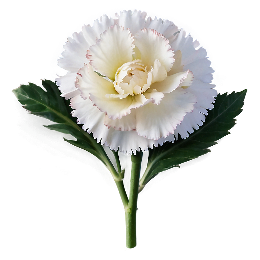 White Carnation Cluster Png Sfc PNG
