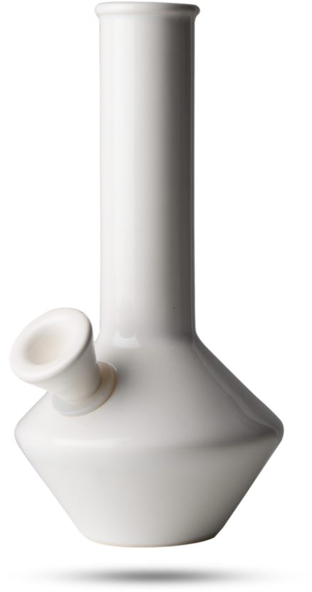 White Ceramic Bong PNG