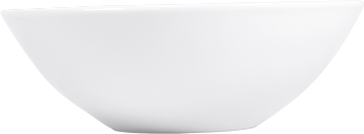 White Ceramic Bowl PNG