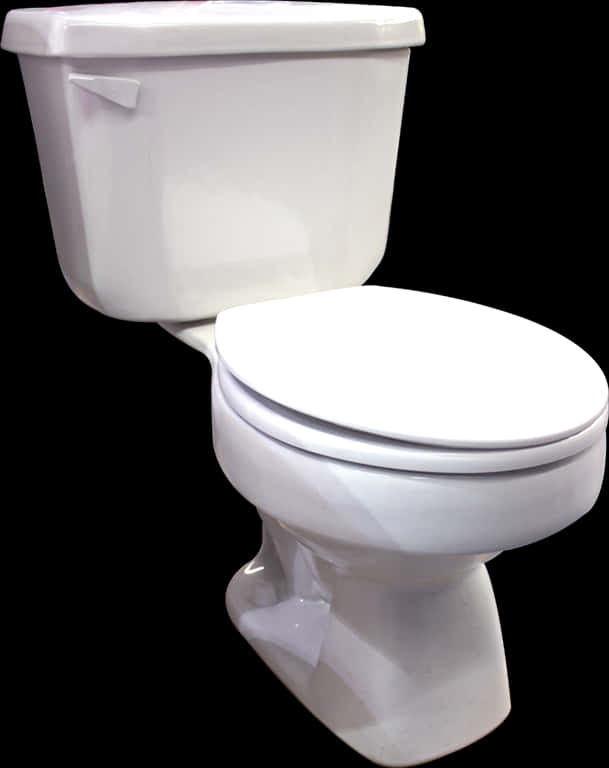 White Ceramic Toilet PNG