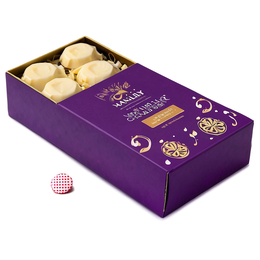 White Chocolate Assortment Box Png Tqc PNG