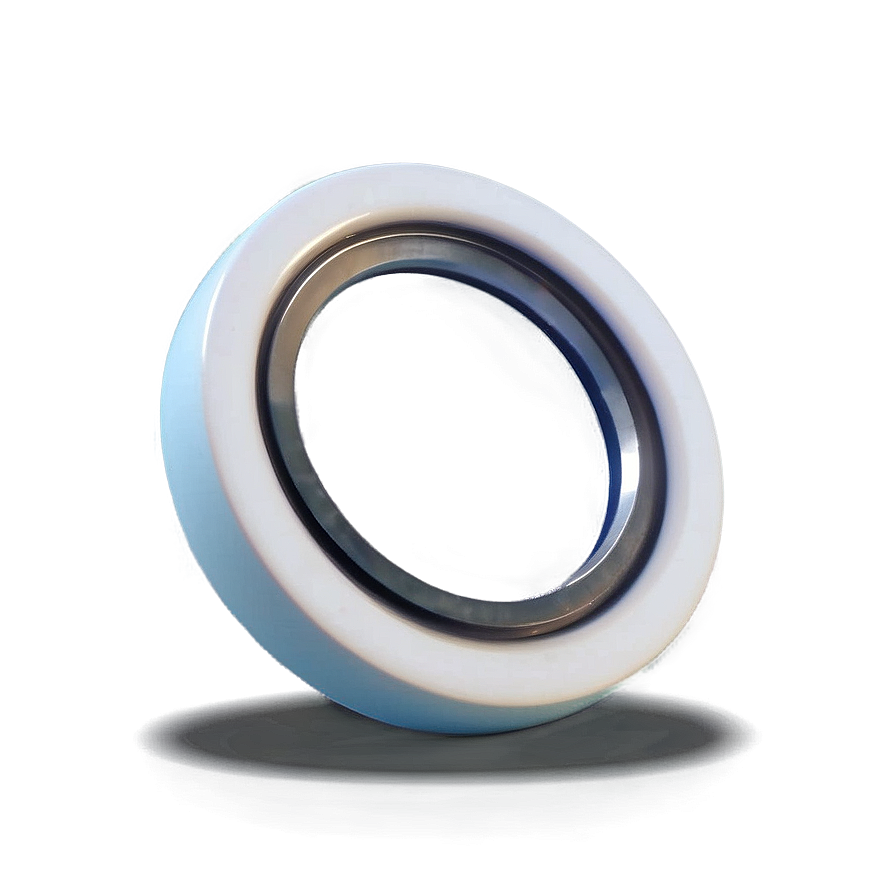 White Circle C PNG