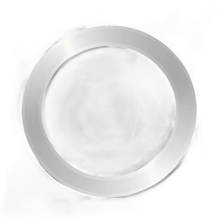 White Circle For Branding Png 38 PNG