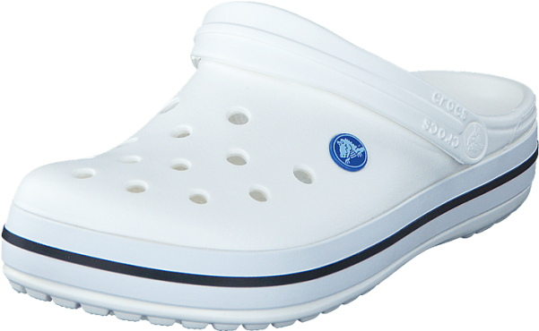 White Classic Croc Sandal PNG