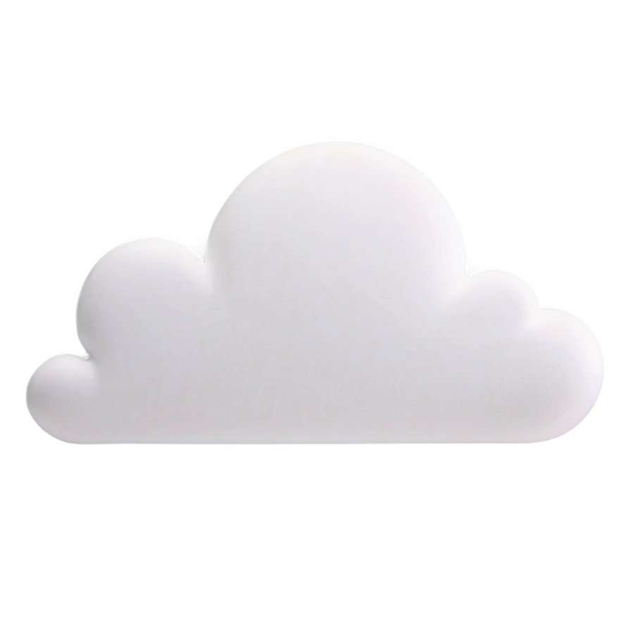 White Cloud Emoji Png Jcs PNG