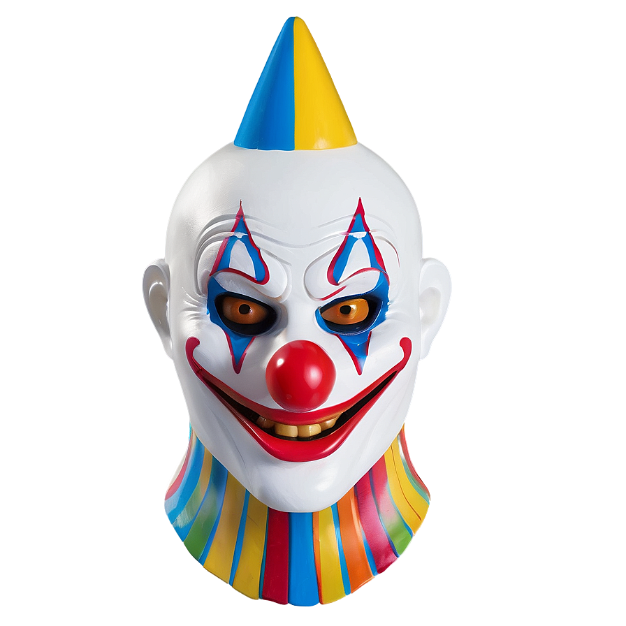 White Clown Mask Png Fri PNG