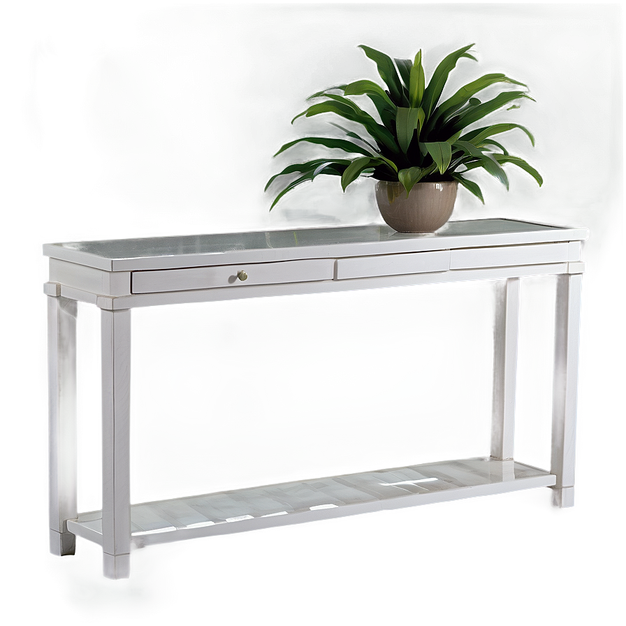 White Console Table Png 63 PNG